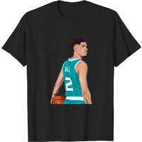 T-shirt pour hommes Lamelo Ball en noir