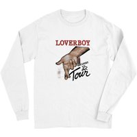 Loverboy 1979 T-shirt à manches longues Get Lucky Tour noir juniors