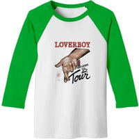 T-shirt Juniors Loverboy 1979 Get Lucky Tour Noir