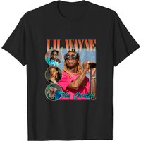 T-Shirt Vintage Inspiré de Lil Wayne 90s Bootleg Rap pour Hommes