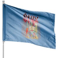 Drapeau de maison Styx La Grande Illusion - Couverture de l'album — Drapeaux décoratifs
