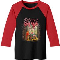 Tee-shirt de baseball Styx The Grand Illusion Album Cover pour hommes