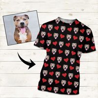 Custom Face 3D T-Shirt - Personalize Your Shirt — Mens T Shirts