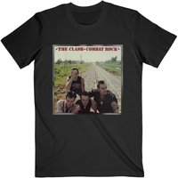 T-shirt unisexe The Clash : Combat Rock pour hommes en noir