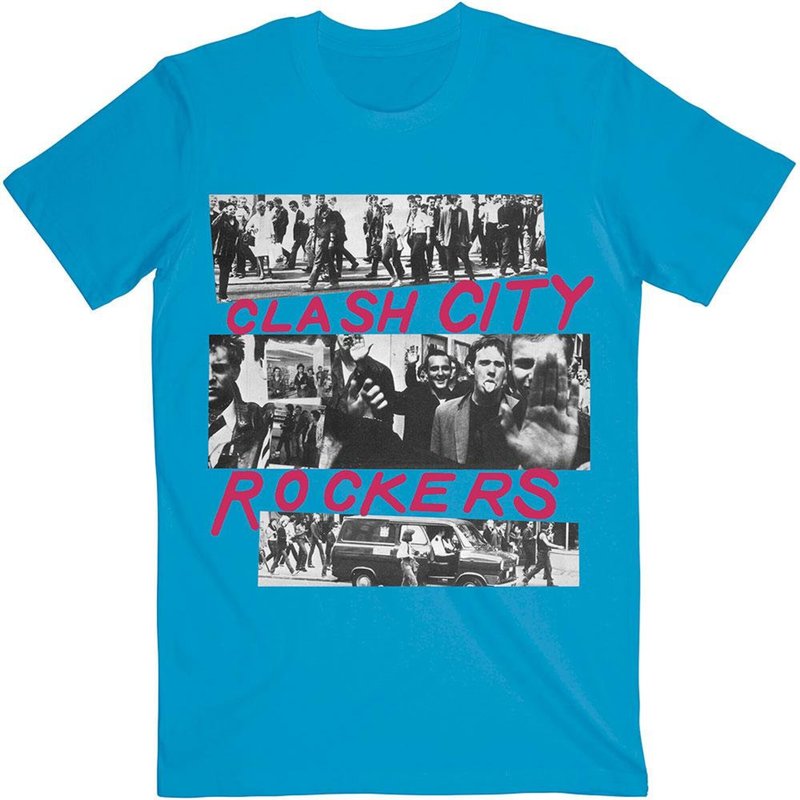 The Clash Unisex Tee: City Rockers for Men — Mens T Shirts