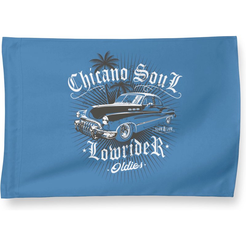 Cholo House Flags Lowrider Chicano Mexican Flag for Outdoor Use — Decorative Flags