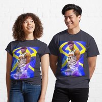 T-shirt classique de basketball Jamal Murray 27 pour hommes — T-shirts pour hommes