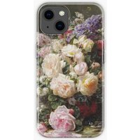 Coque iPhone Jean - Baptiste Robie - Nature morte avec des roses — Coque de téléphone
