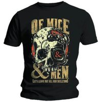 Of Mice & Men Unisex Tee: Leave Out All Our Skeletons — Mens T Shirts
