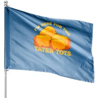 Tater Tots Foodie House Flags for Outdoor Use — Decorative Flags