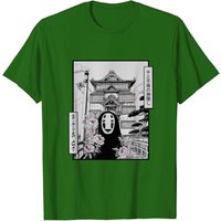 T-shirt No Face Spirited Away pour hommes en noir — T-shirts pour hommes