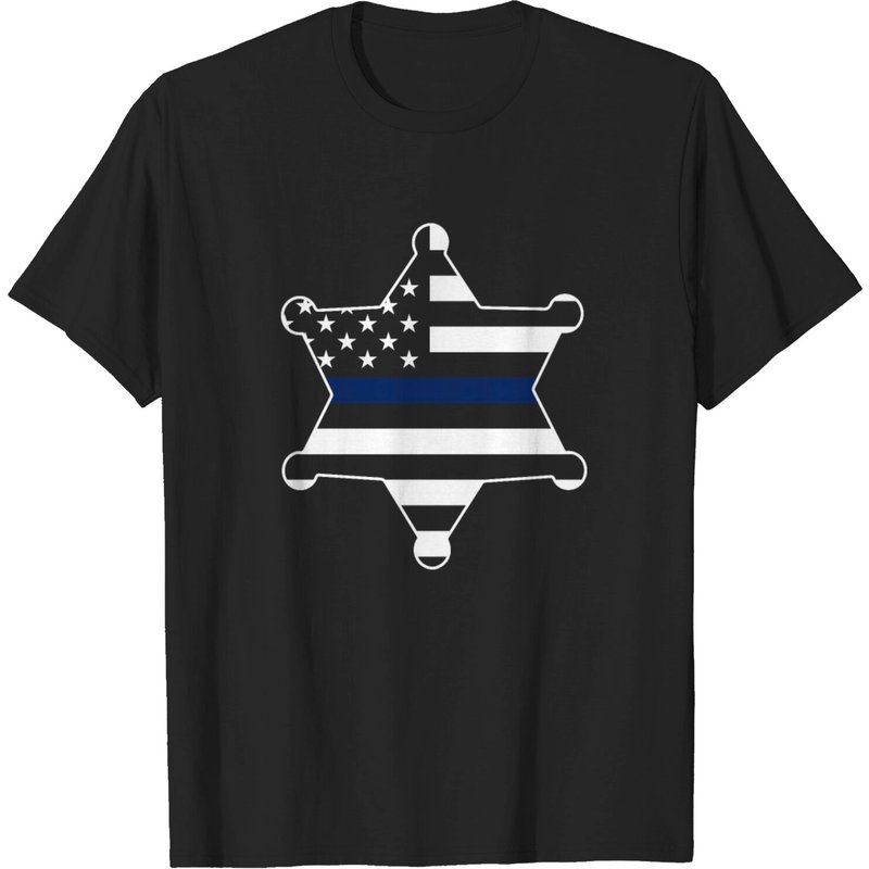T-Shirt Badge de Député Shérif pour Hommes — T-shirts pour hommes