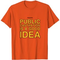 T-shirt pour hommes Swans Public Castration Is A Good Idea — T-shirts pour hommes
