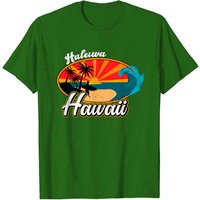 Vintage Style North Shore Haleiwa Oahu Hawaii T-Shirt for Men