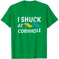 I Shuck At Cornhole T Shirt for Men