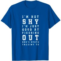 T-Shirt Shy pour hommes - Noir — T-shirts pour hommes