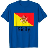T-shirt Drapeau de Sicile pour Hommes — T-shirts pour hommes