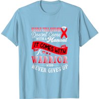 T-Shirt Sickle Cell Anemia Ne Vient Pas Avec Un Manuel pour Hommes