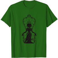 T-shirt Afro Queen Silhouettes de Femmes Noires Nubian Tron pour Hommes