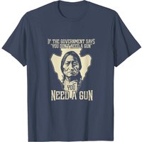 Sitting Bull Native American Chief Quote T-Shirt for Men — Mens T Shirts