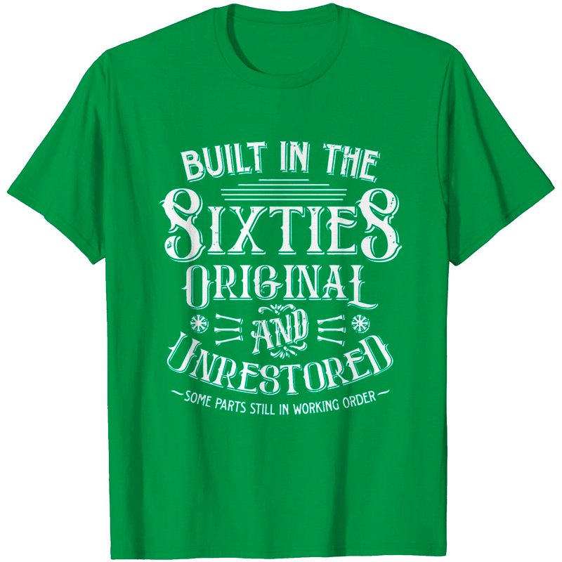 T-Shirt Whiskey Built In The Sixties pour hommes