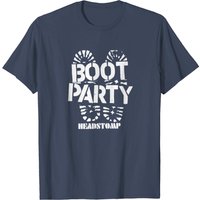 T-shirt Skinhead Boot Party pour hommes en noir