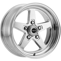 American Muscle 571 Sport Star II Polished Wheels - 15x7 - 5x120.65 — Wheels & Rims