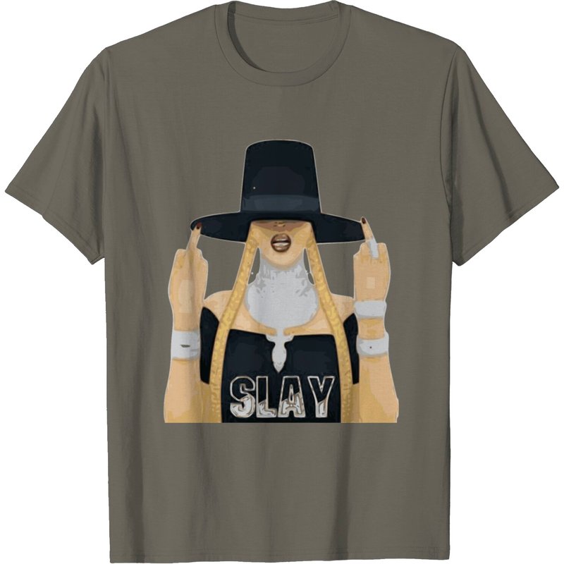 T-shirt Beyonce Slay pour hommes en noir — T-shirts pour hommes