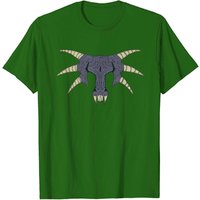 T-shirt pour hommes avec masque de jeu gothique