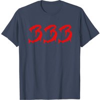 T-Shirt 333 pour hommes en noir — T-shirts pour hommes