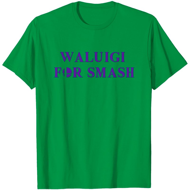 T-shirt Waluigi For Smash pour hommes — T-shirts pour hommes