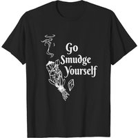 T-shirt drôle Go Smudge Yourself pour hommes