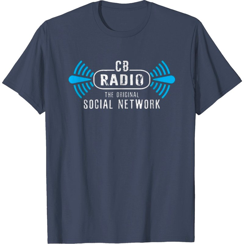 T-shirt CB Radio Le Réseau Social Original pour Hommes — T-shirts pour hommes