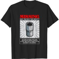 T-shirt Outil de Garage Mécanicien 10mm Manquant