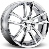 Platinum 436C Gemini Chrome Wheels - 20x8.5 - 5x112 - 40 Offset — Wheels & Rims