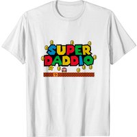 Super Daddio Men's T-Shirt in Black — Mens T Shirts