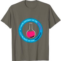 Chemistry - Part Of The Solution Men's T-Shirt — Mens T Shirts