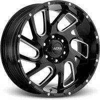 Ultra Wheel 221BM Carnage Black Milled - 20x10 -6x135 -25 Offset
