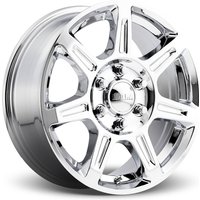 Roues Ultra 450C Toil Van Chrome - 17x8 - Motif de boulonnage 5x130 — Roues et jantes