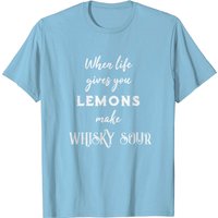 Quand la vie vous donne des citrons - T-shirt Make Whisky Sour pour hommes — T-shirts pour hommes