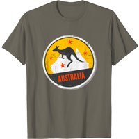 Australia Kangaroo Souvenir T-Shirt for Men