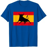 Spanish Flag Bull T-Shirt for Men