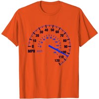 T-shirt Speed - MPH Racing Speedometer pour hommes — T-shirts pour hommes
