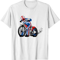 Motorcycle Speedway Racer T-Shirt for Men