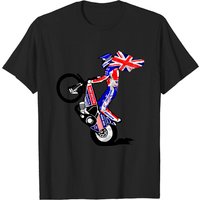 T-shirt Speedway Driver Drapeau UK pour Hommes — T-shirts pour hommes