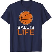 Ball Is Life Basketball T-Shirt for Men — Mens T Shirts