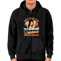 Hoodie zippé Vintage Anything For Selena Quintanilla — Sweats à capuche pour hommes