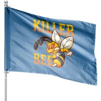 Killer Bee Hornet Yellowjacket Honeybee Lover House Flags — Decorative Flags