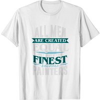T-Shirt pour Hommes Artiste Peintre Travail de Pulvérisateur — T-shirts pour hommes