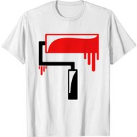 T-Shirt de Rénovation Maître Peintre avec Rouleau de Peinture pour Hommes — T-shirts pour hommes
